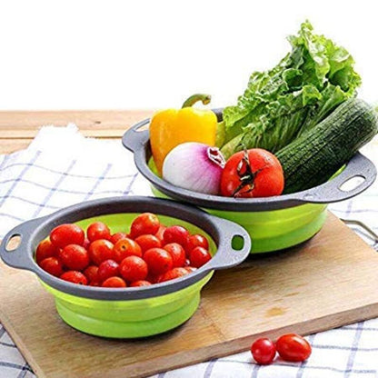 Collapsible Colander-Green