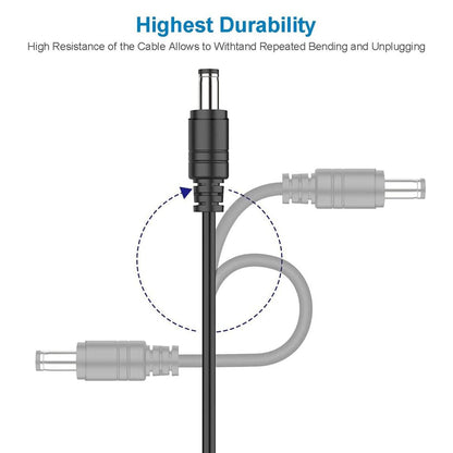 DC 12V Power Extension Cable - 5 Meter