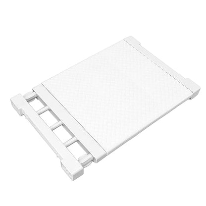Adjustable Closet Organizer-White-38 - 55cm