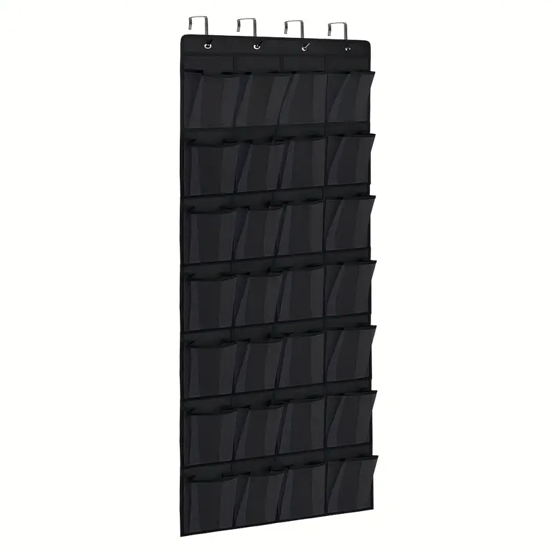 28 Mesh Large Pockets Over The Door Shoe Organizer