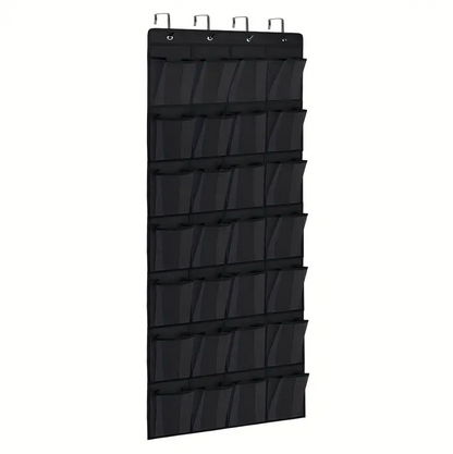 28 Mesh Large Pockets Over The Door Shoe Organizer