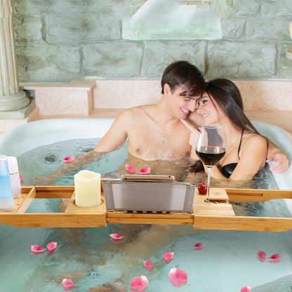 Extendable Bathtub Tray