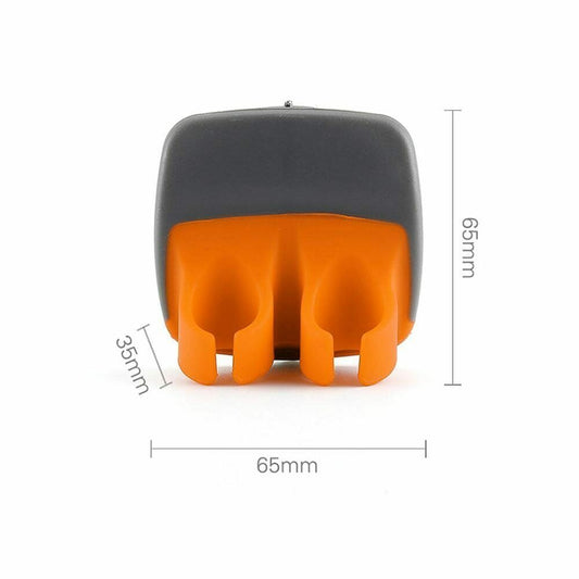 Fruit Peeler Double Finger Cutter-Orange