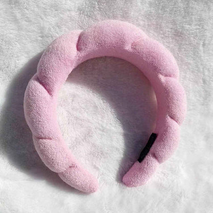 Terry Cloth Facial Spa Headband for Skincare
