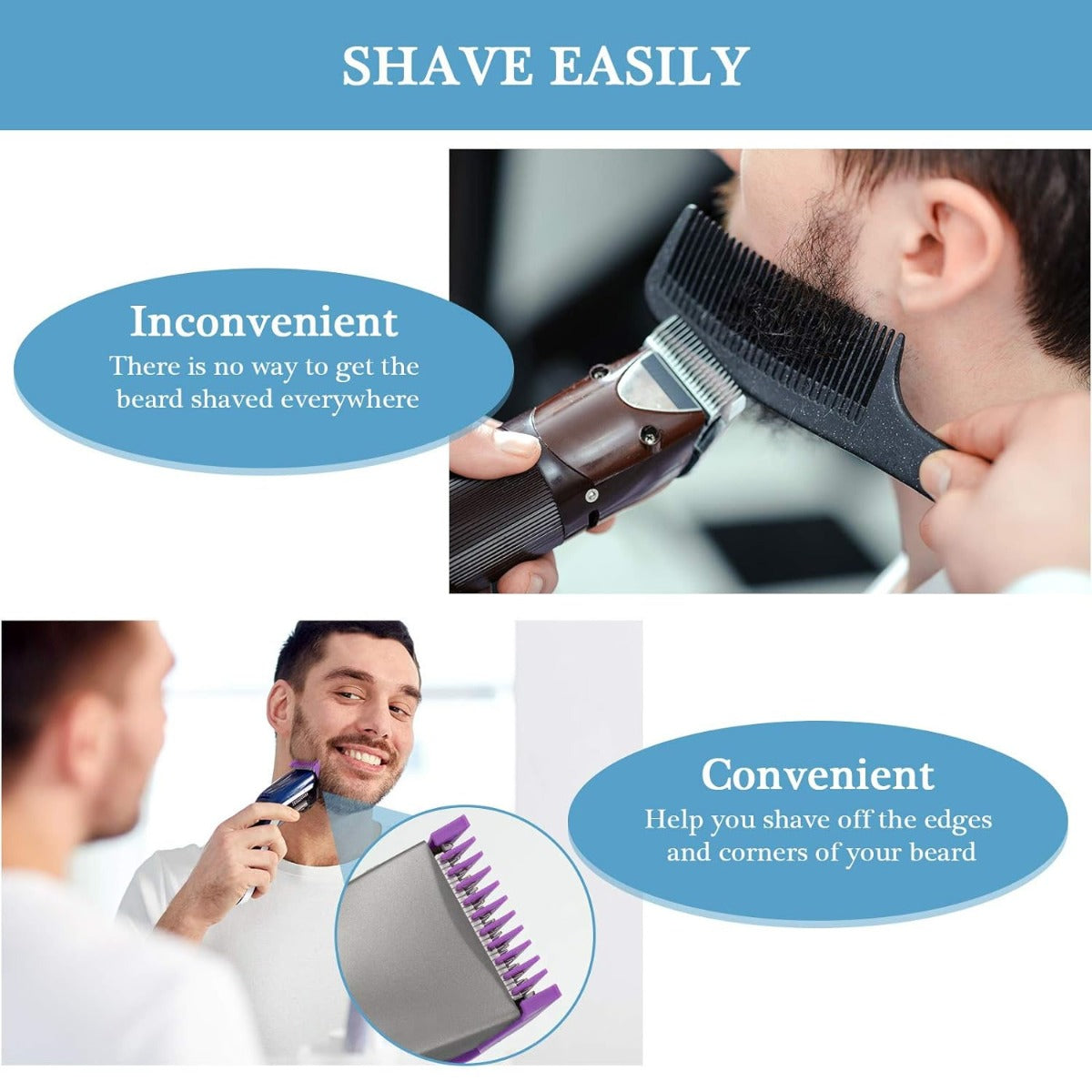 10pcs Hair Clipper Guide Comb