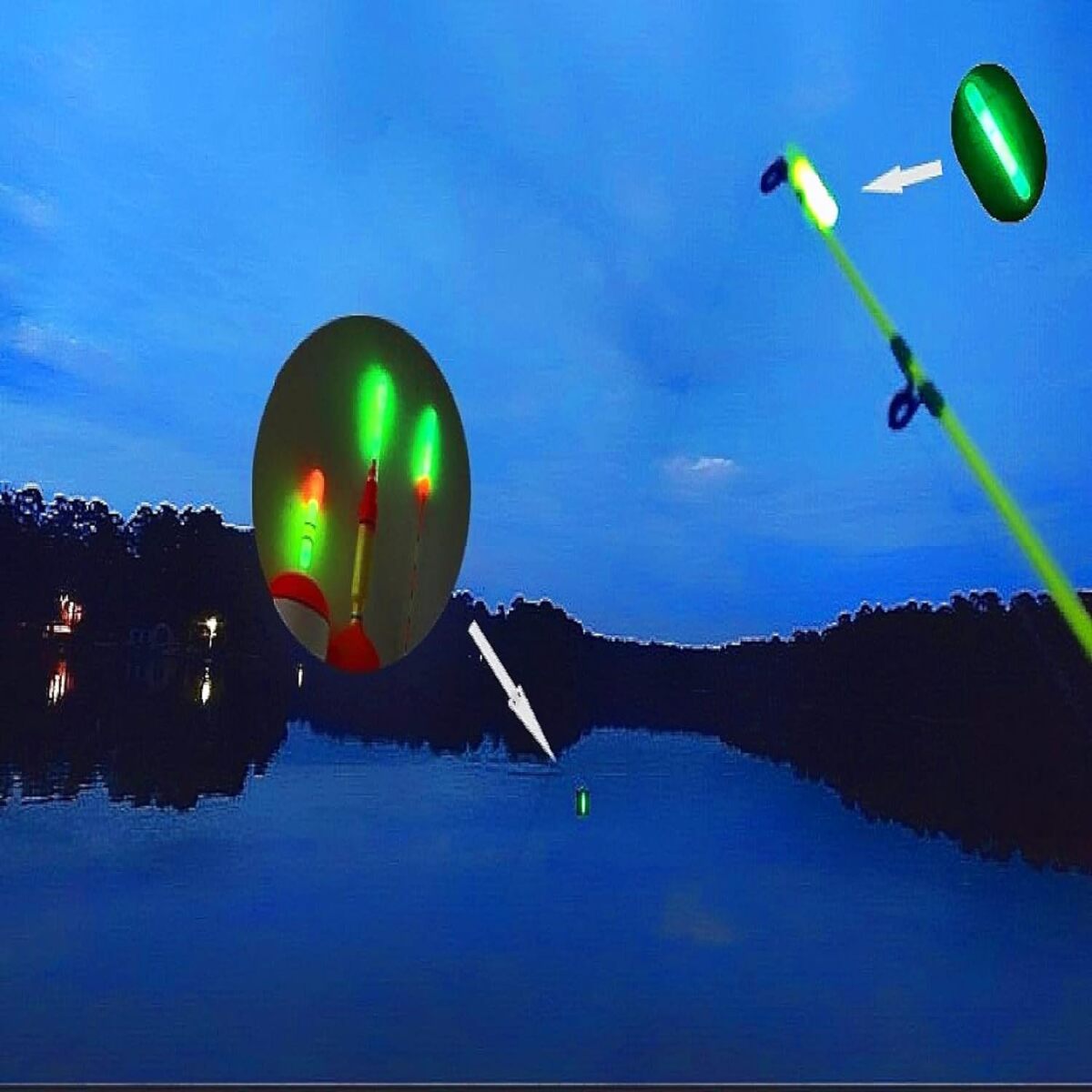 100 pcs / OPP Night Fishing Luminous Sticks with Accessories - Enhance Visibility & Catch More Fish