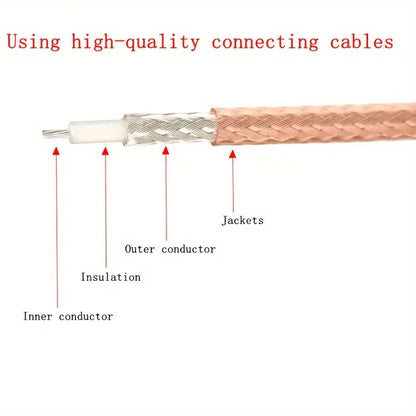 1Pcs SMA Female To SMA Male Extension Cable