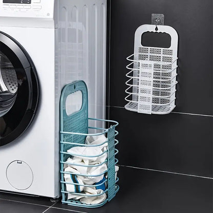 Wall Mounted Foldable Laundry Basket