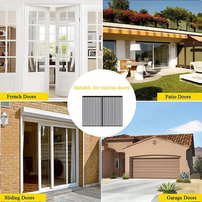 Double Garage Screen velcro Garage Door Net