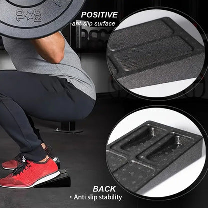 3pc Foot Pad, Stepping Board For Squat
