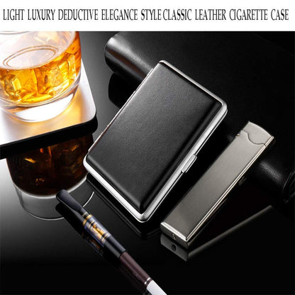 Men's Cigarette Case Holder Moisture-Proof Portable Rectangular Box