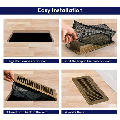 2 Pcs Floor Register Filters Vent Cover