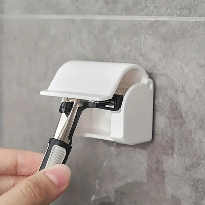 Razor Hanger and Electric Toothbrush Holder