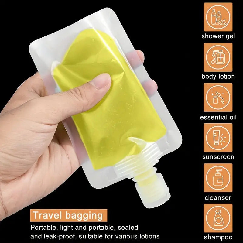 5 Packs Shampoo Packing Bag