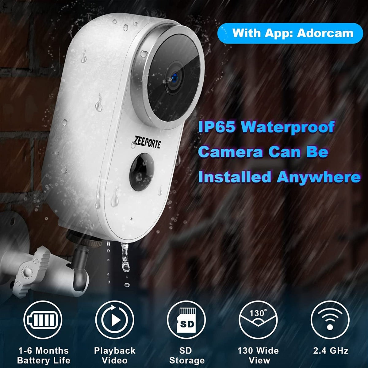 Wireless Surveillance Security Camera
