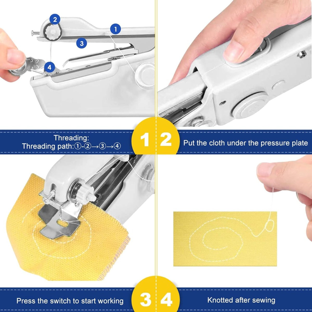 Mini Handheld Sewing Machine