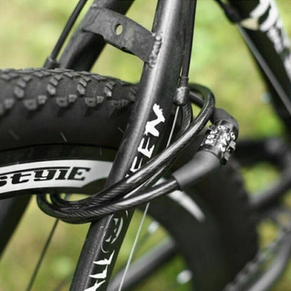 Bicycle Anti-Theft Lock with Steel Chain