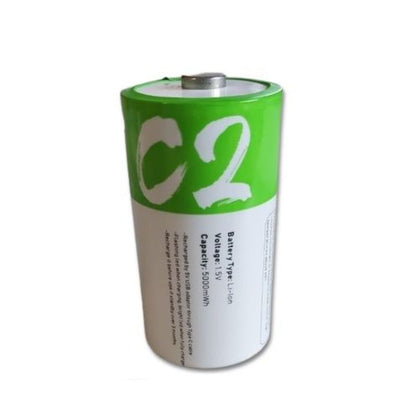 C - Size 1.5V RECHARGEABLE BATTERY 5000 mwh
