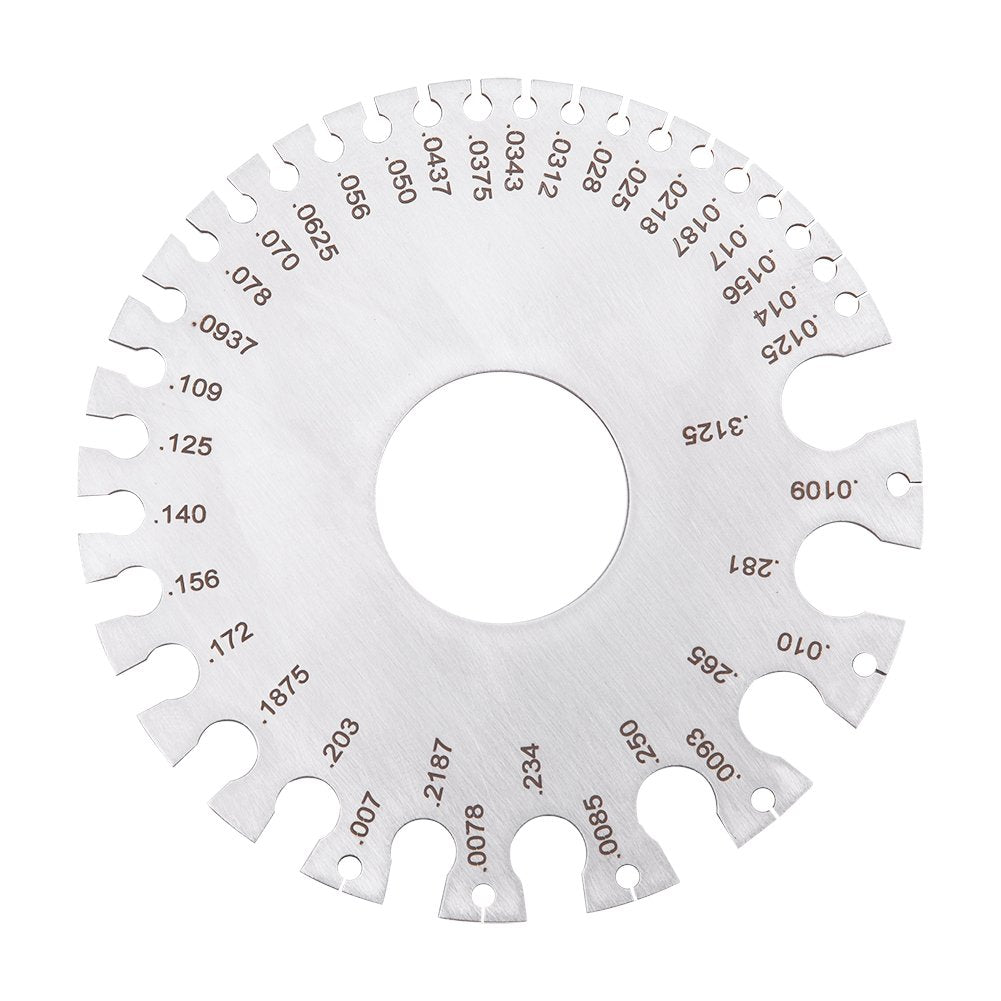 Wire Ruler Gauge Diameter Tool