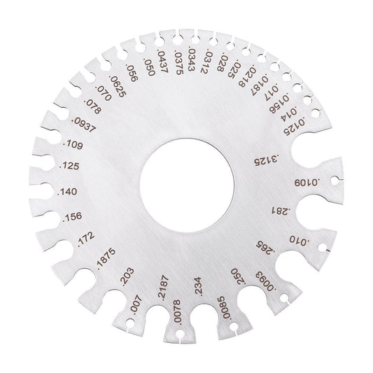 Wire Ruler Gauge Diameter Tool