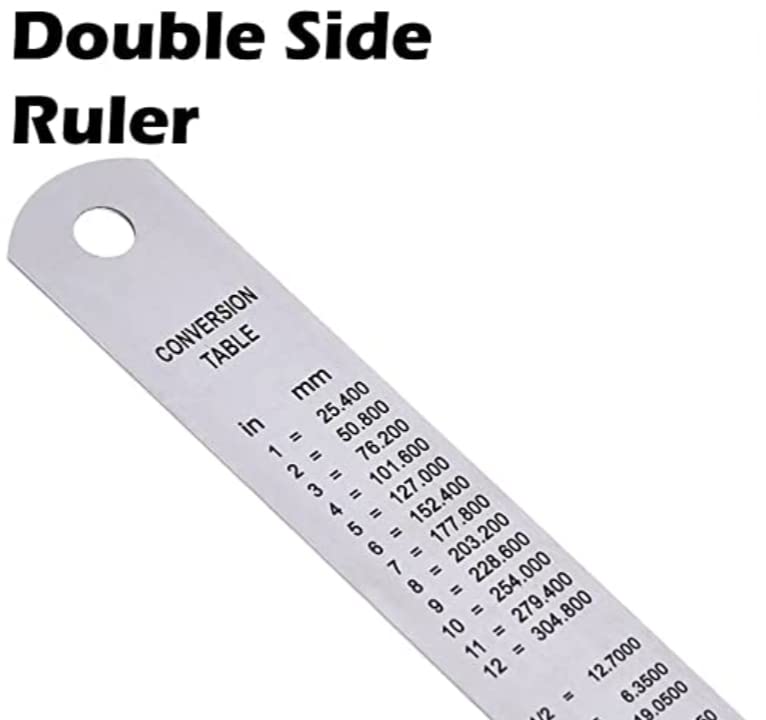 Steel Scale/Ruler 6 Inch 15 cm
