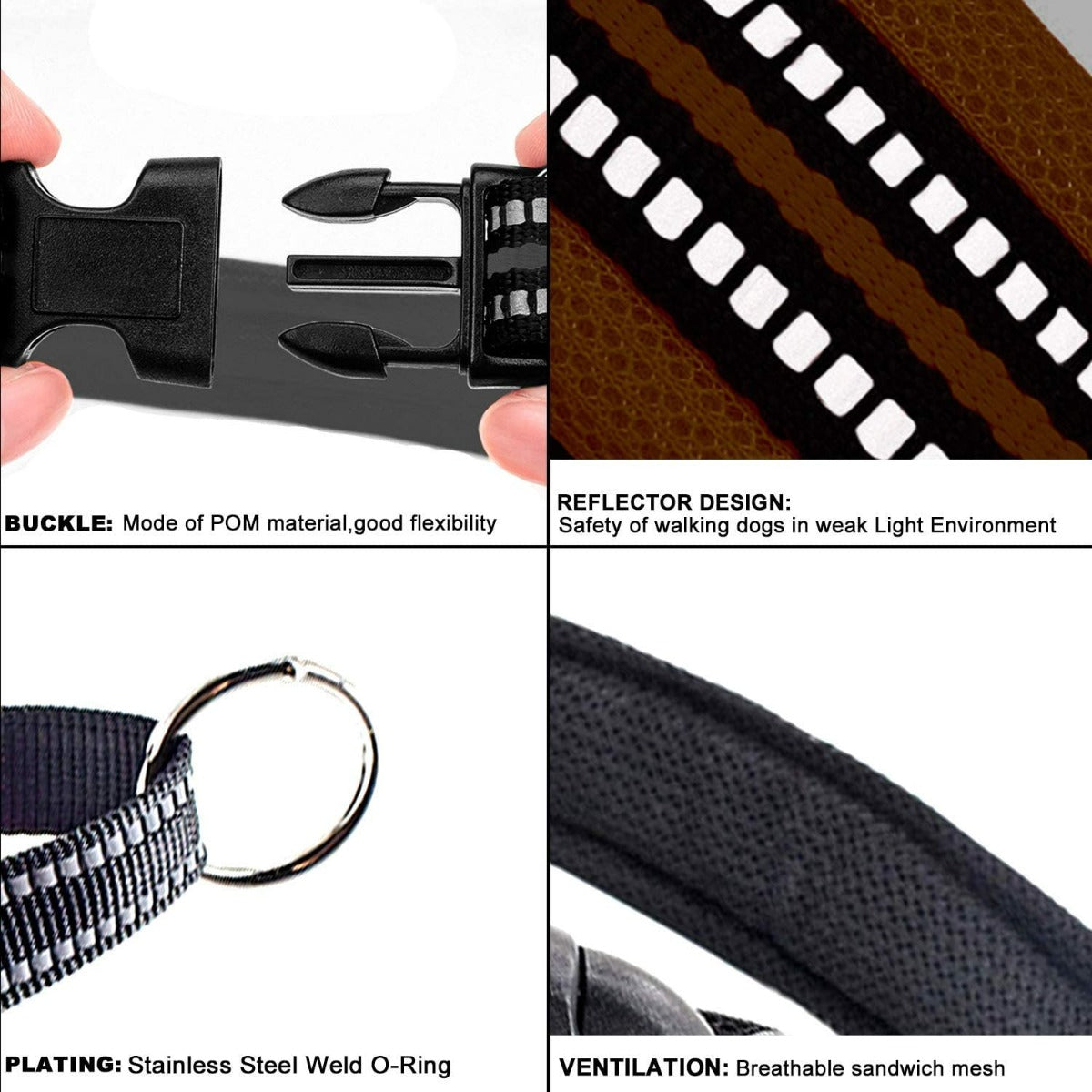 KH-006 chest back belt -Black-Small