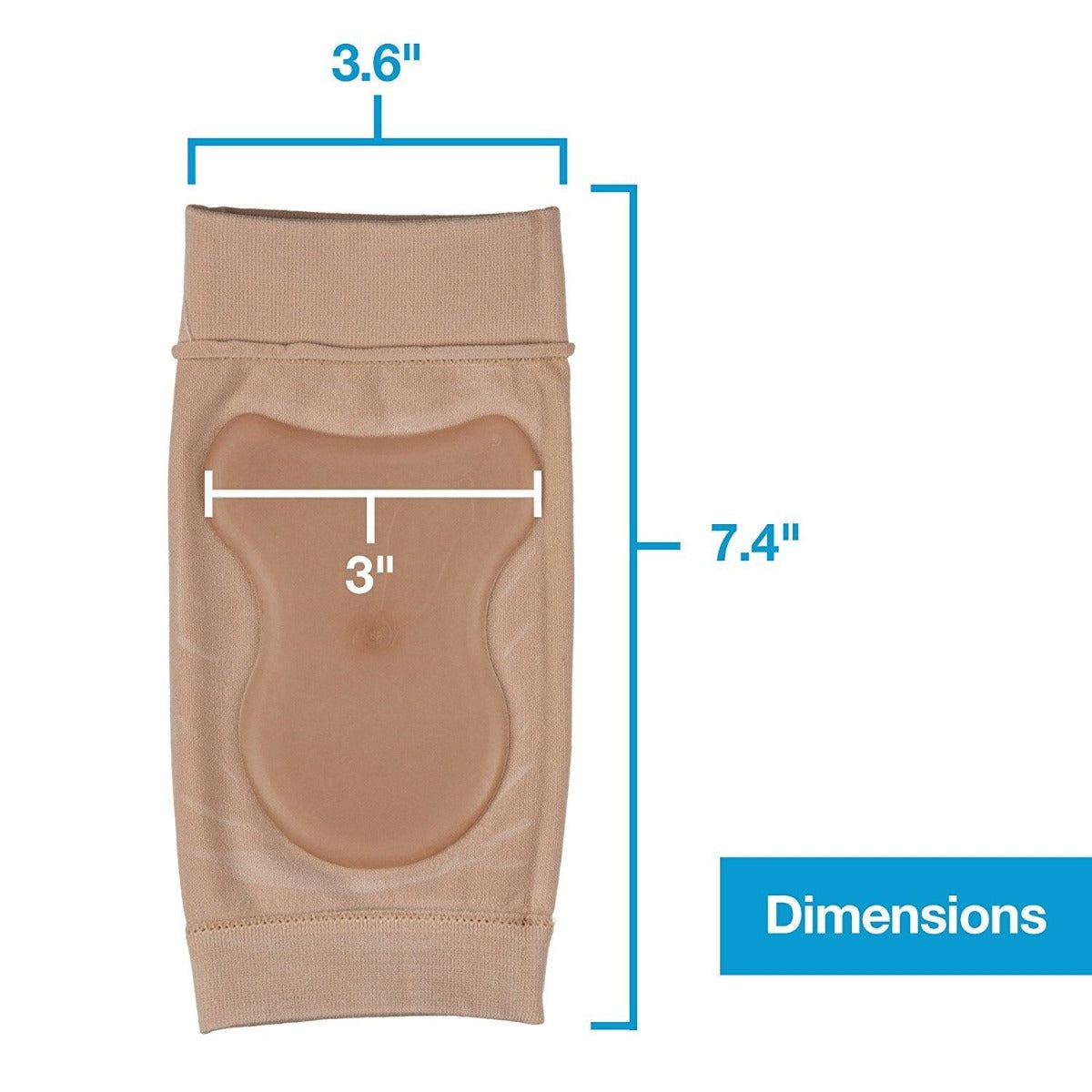 1 Pair Heel Moisturizing Sleeves