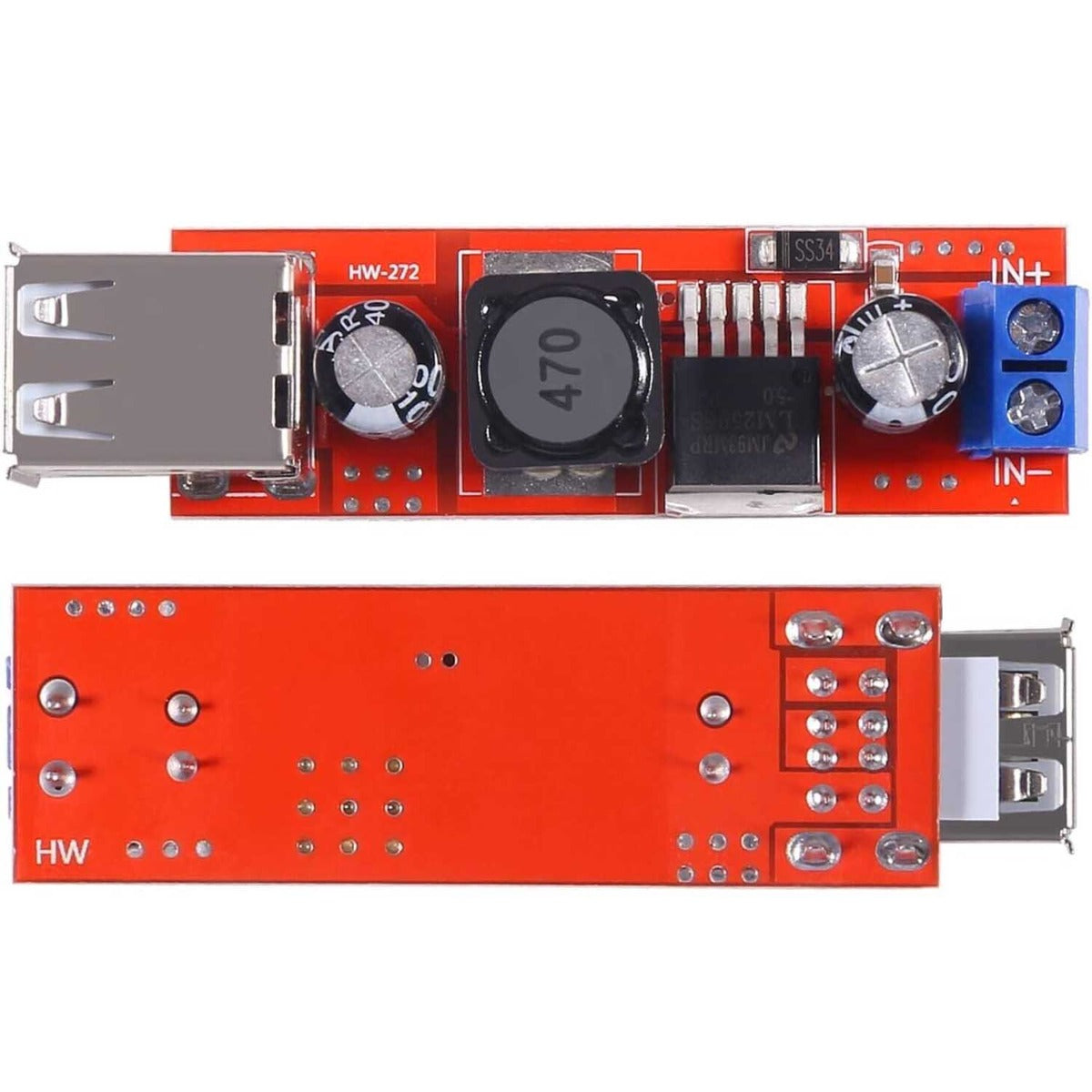Double DC-DC Step-Down Converter Module