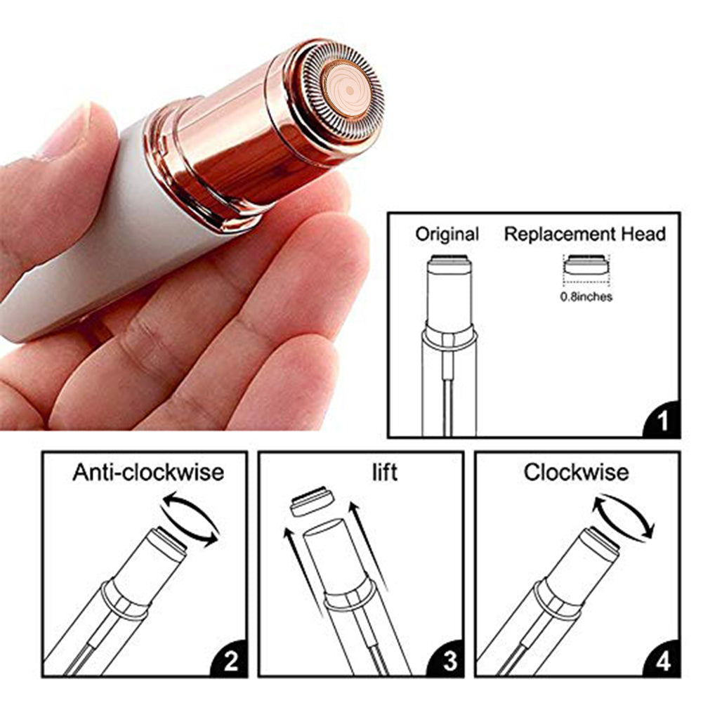 Facial Hair Remover Replacement Heads