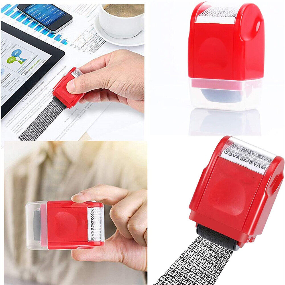 Identity Theft Protection Roller Stamp