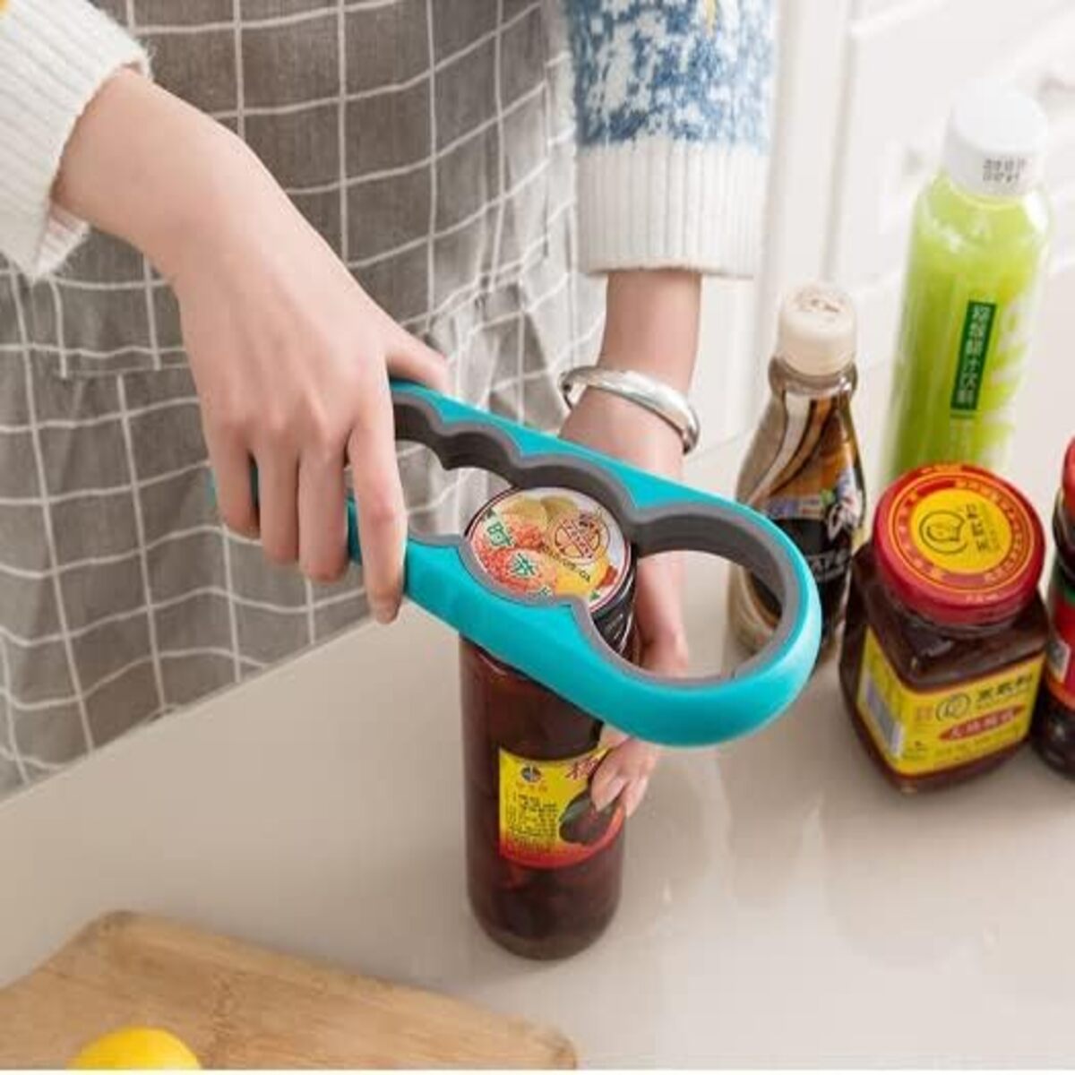 4 in 1 Jar Bottle Opener