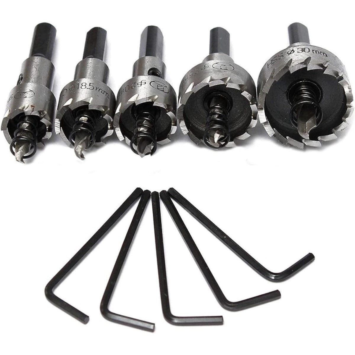 5pcs 16-30mm Saw Cutter Drill Bit Set