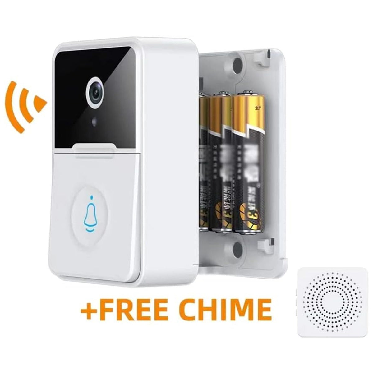 Smart Wireless WiFi Security Doorbell Ring Bell Chime