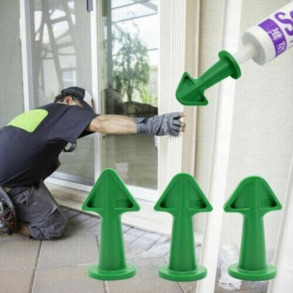 3pcs/set Silicone Caulk Nozzle Applicator Tool