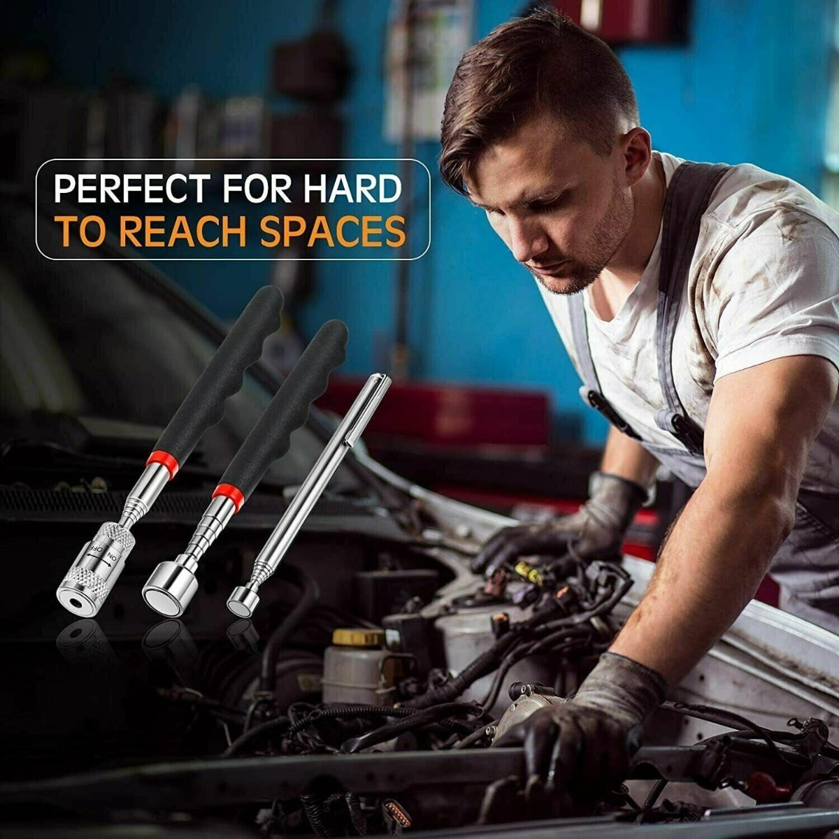 3PCS/OPP Magnet Telescopic Pick Up Tools