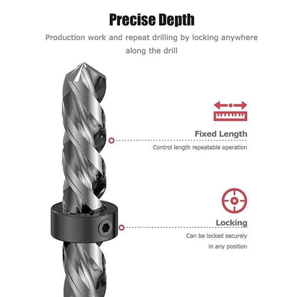 Drill Stop Bit Collar 9PCS