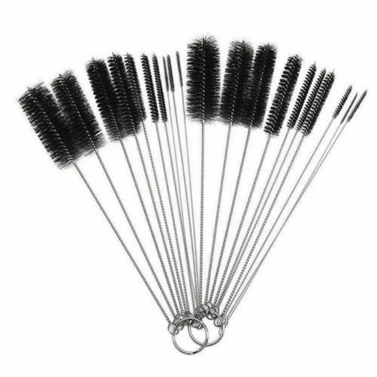 Nylon Straw Brush Cleaner Bottle Tube