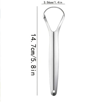 Stainless Steel Tongue Scraper Cleaner