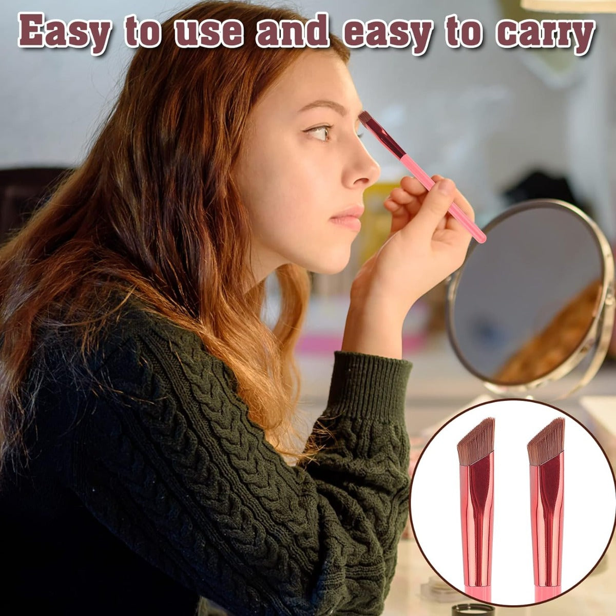 Eyebrow Hairline Brush - 1pcs