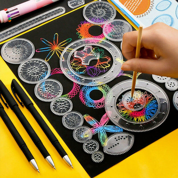 27Pcs Spirograph Design Set