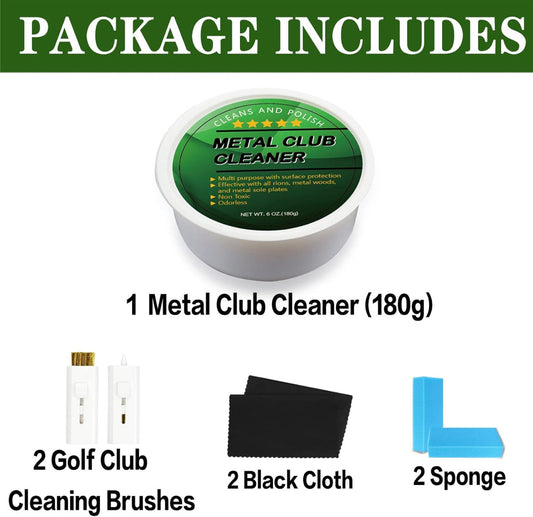 Golf Club Cleaning Buffing Paste Set