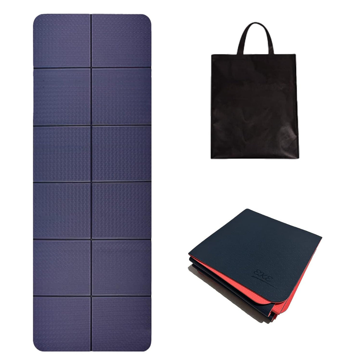 Travel Yoga Mat Non Slip Foldable