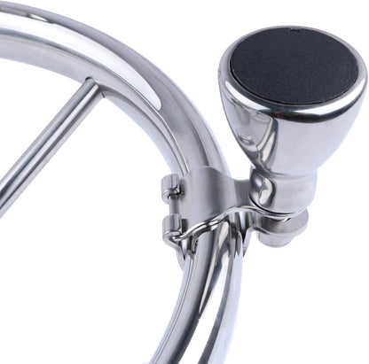 Stainless Steel Boat Steering Wheel