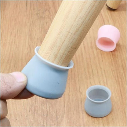 Silicone Chair Leg Caps - Protect Furniture Legs & Prevent Slipping