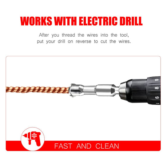 Power Drill Drivers Wire Twisting Tool