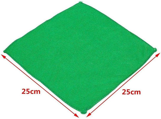10 PCS Microfiber Car Cleaning Towel Automobile Motorcycle Washing Glass Household Cleaning Small Towel