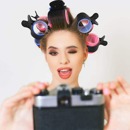 12 Pieces /OPP Hot Roller Clips Hair