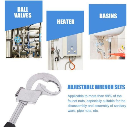 Universal Adjustable Wrench For Faucet & Sink Repairs