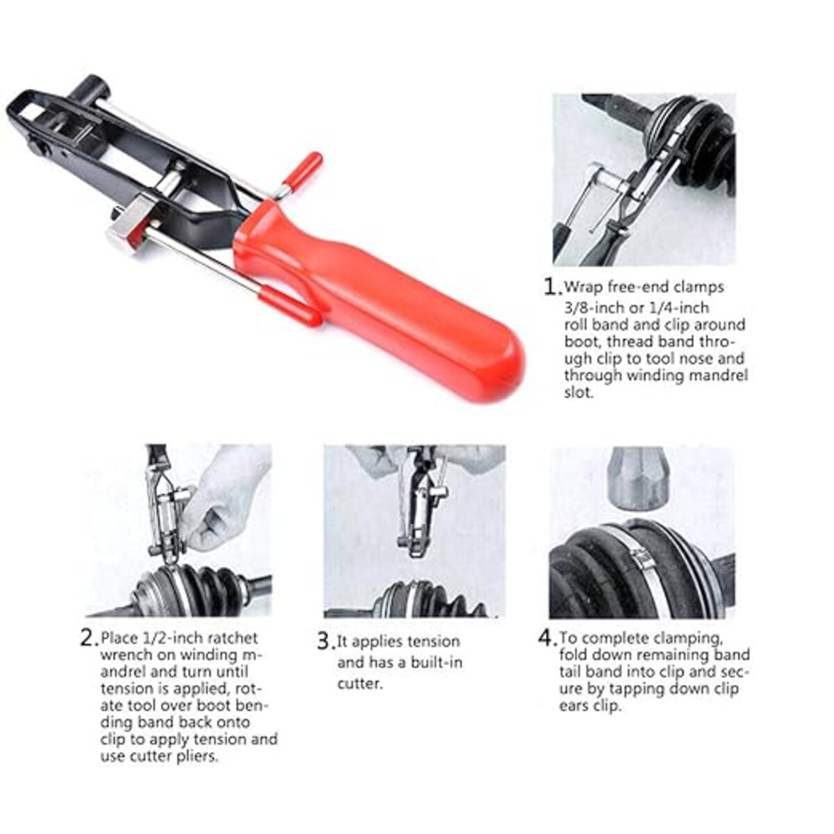 CV Joint Boot Clamp Pliers