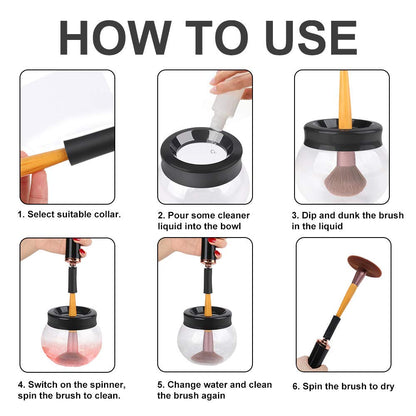 Makeup brush Cleaner-White